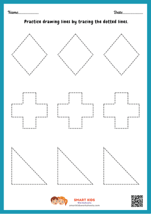 Shape And Tracing Worksheet