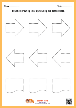 Shape And Line Tracing Worksheets
